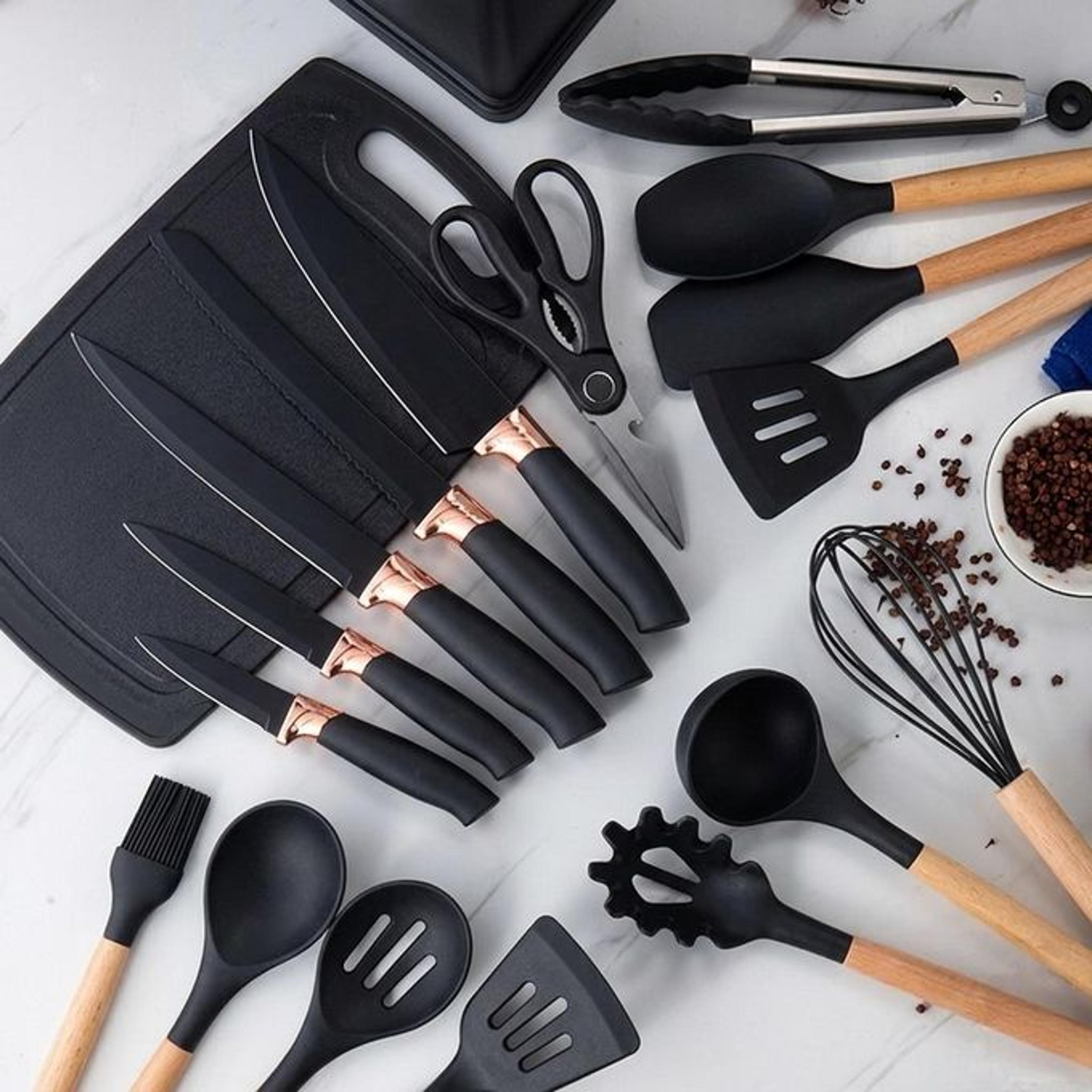 19-Piece Silicone Kitchen Utensil Set - view 4
