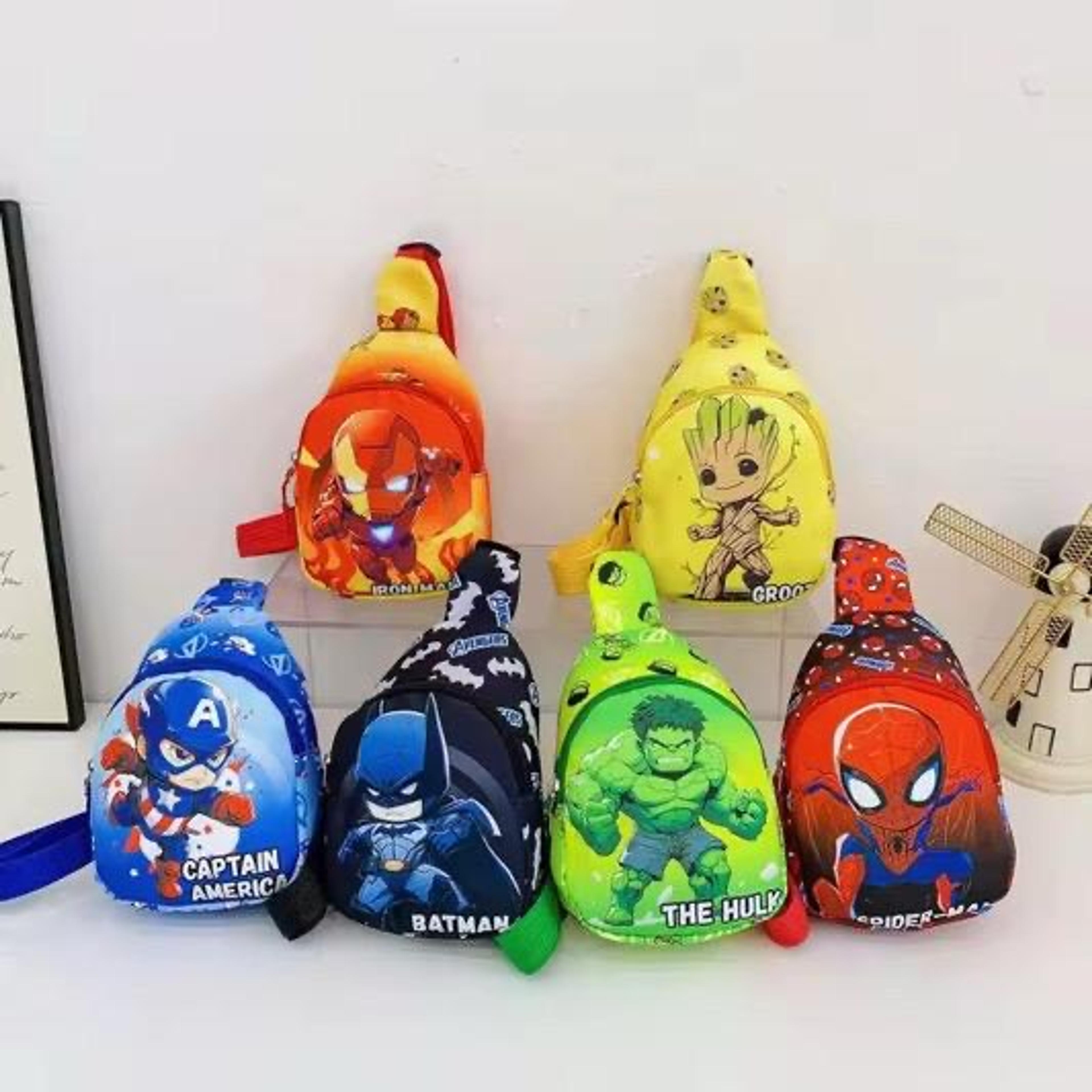 Kids' Assorted Superhero Sling Backpack