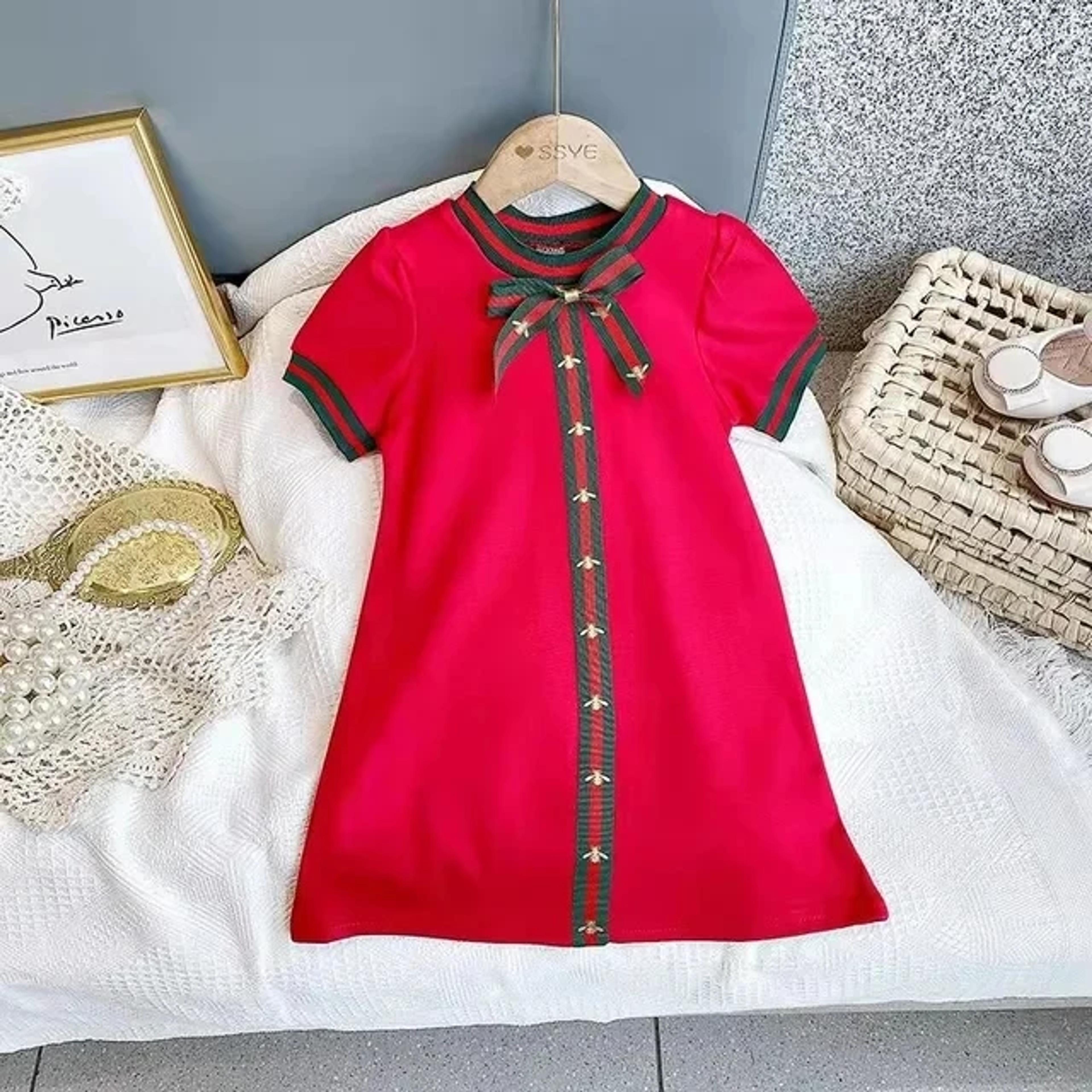 Girls' Luxury Ribbon Dress thumbnail 3
