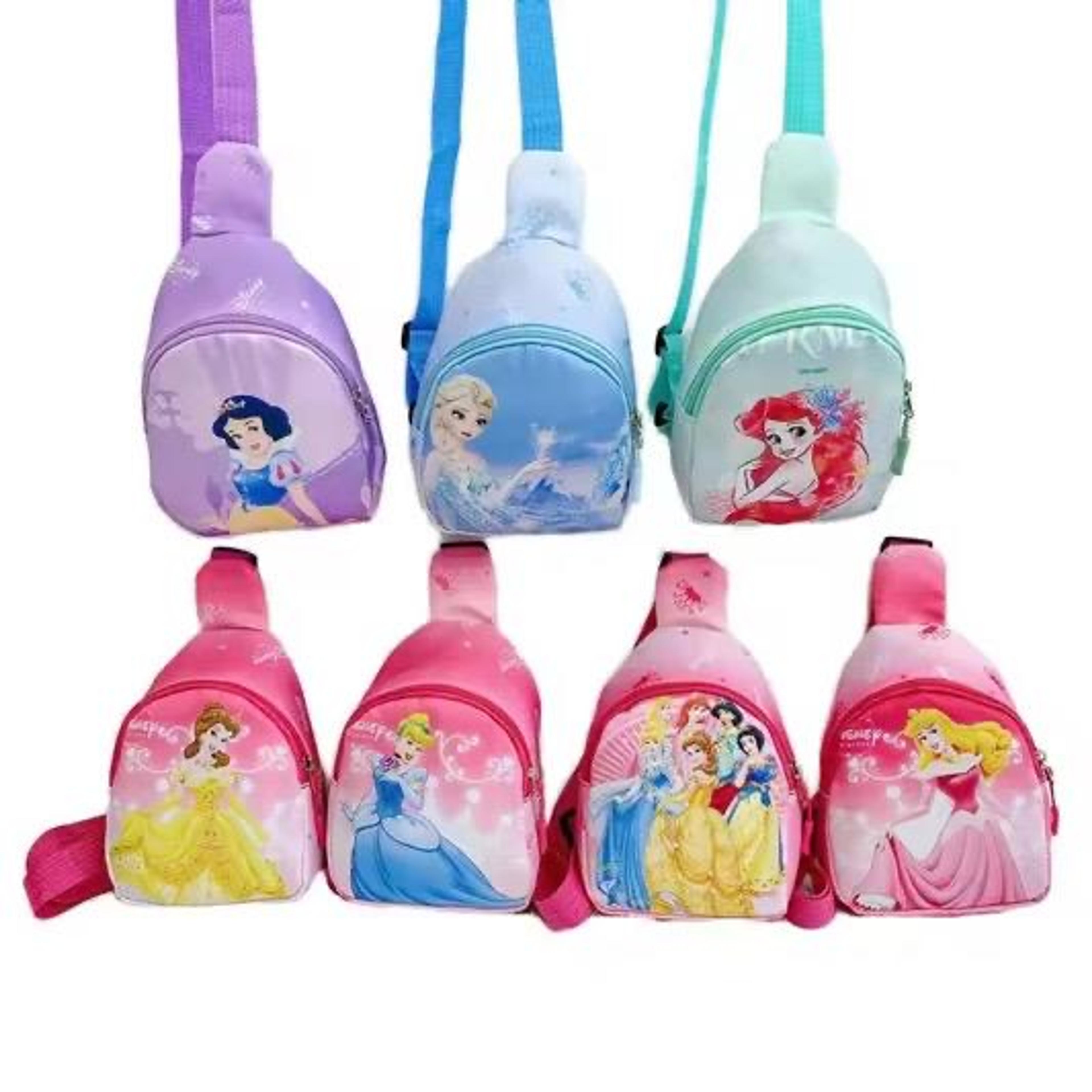 Girls' Princess-Inspired Sling Backpack
