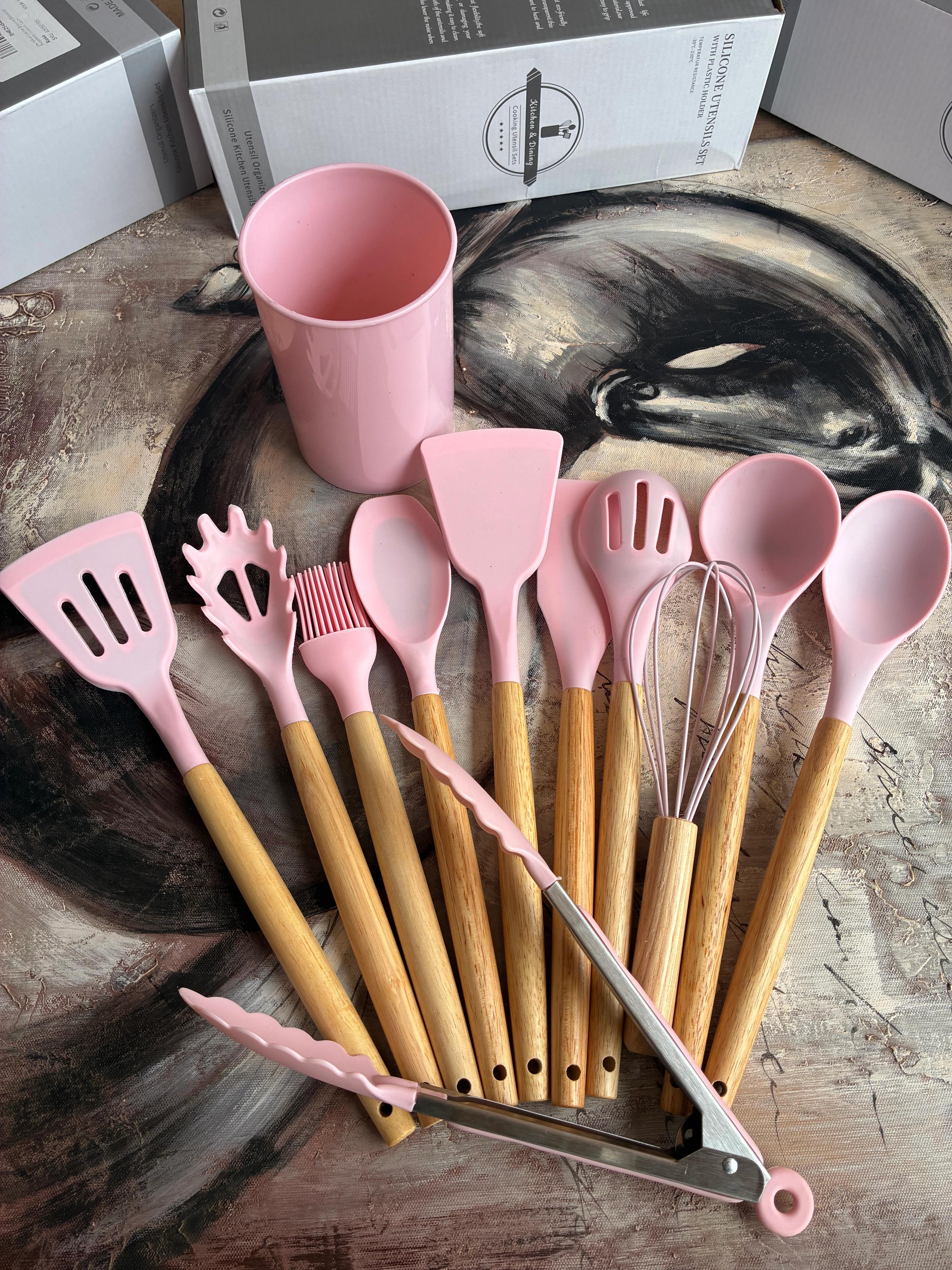 12-Piece Silicone Kitchen Utensil Set - view 3
