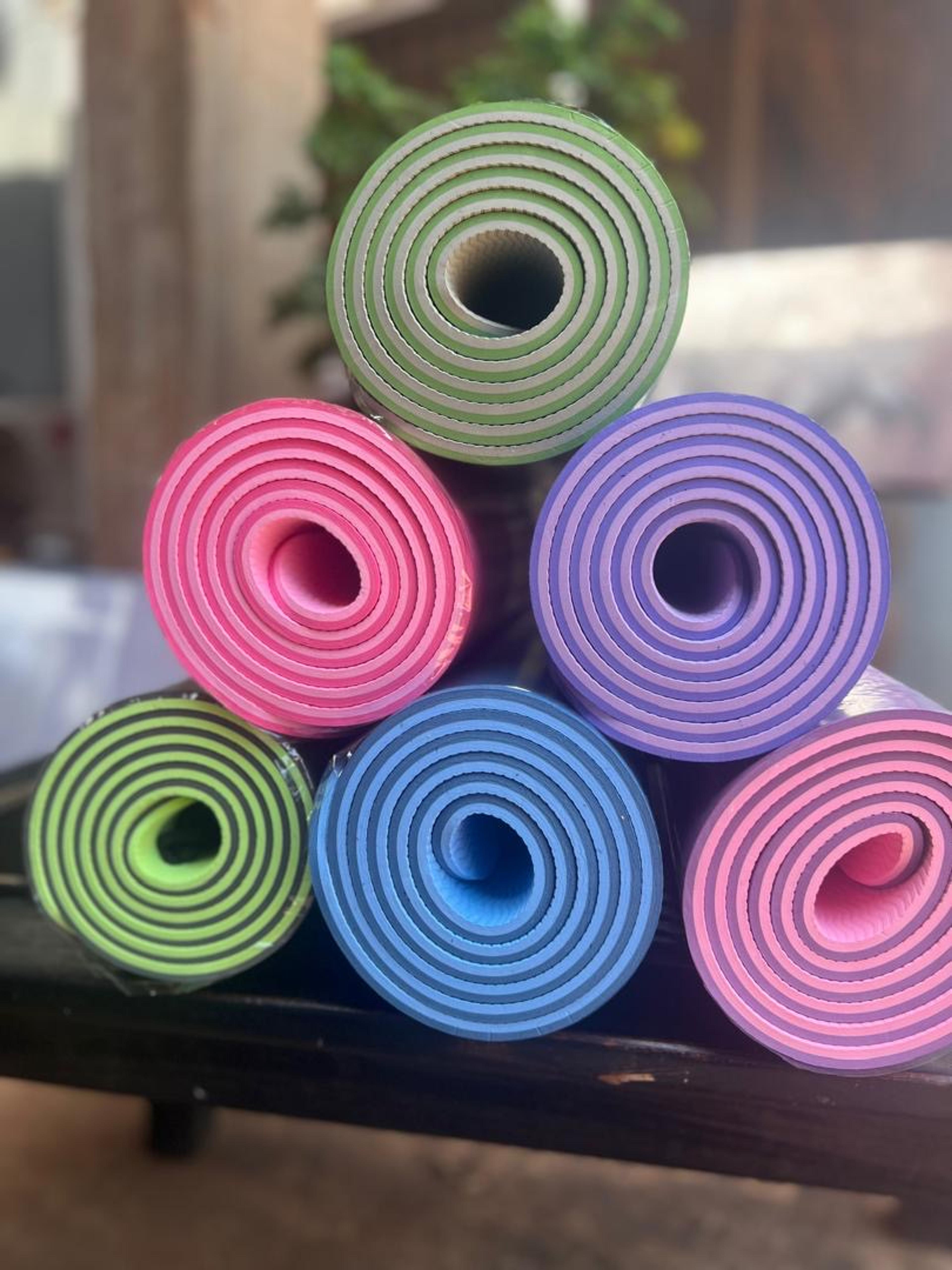 Double-Sided Yoga Mat - 8mm thumbnail 5