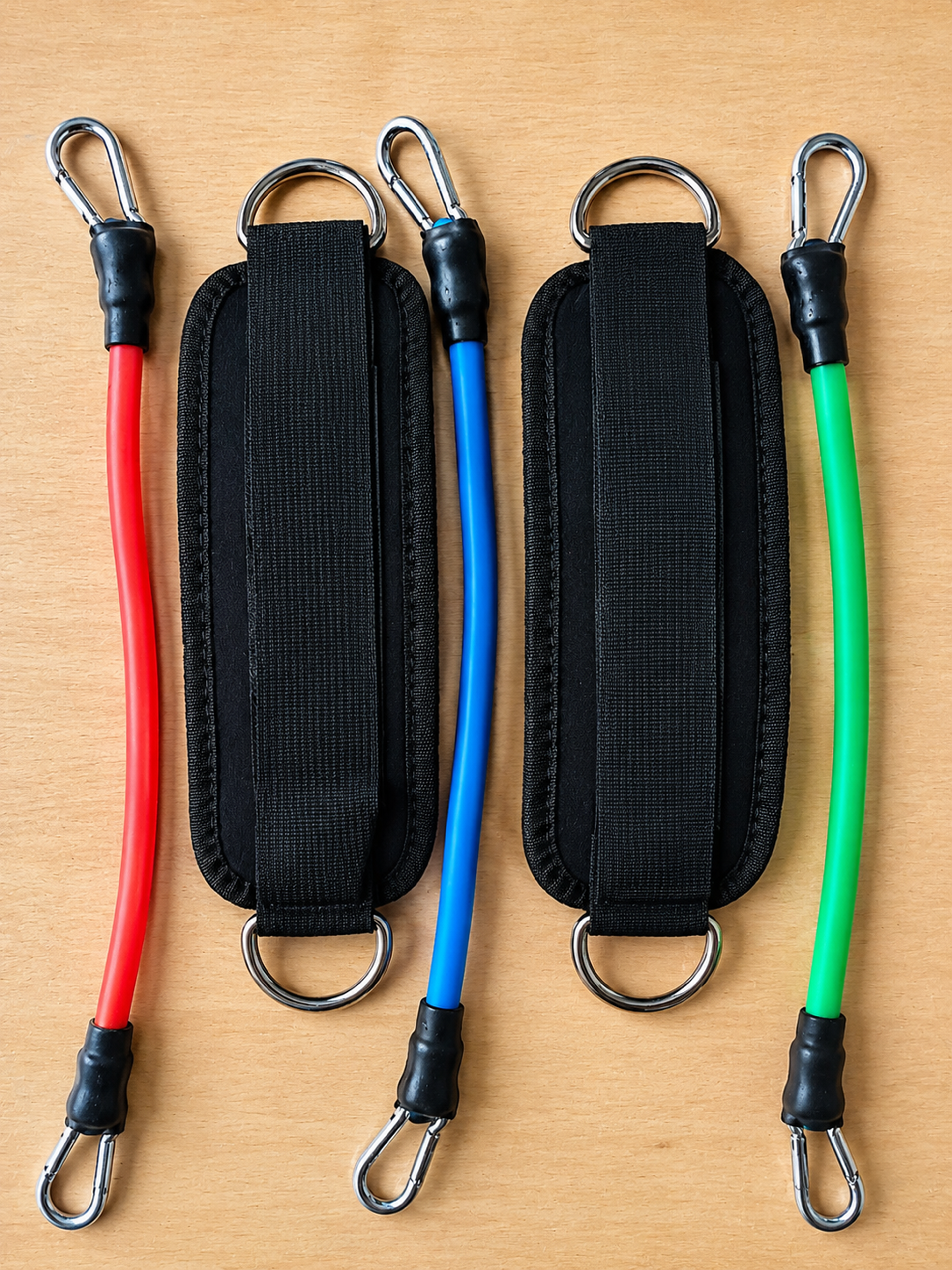 Ankle Straps with 3 Free Resistance Tubes - view 3