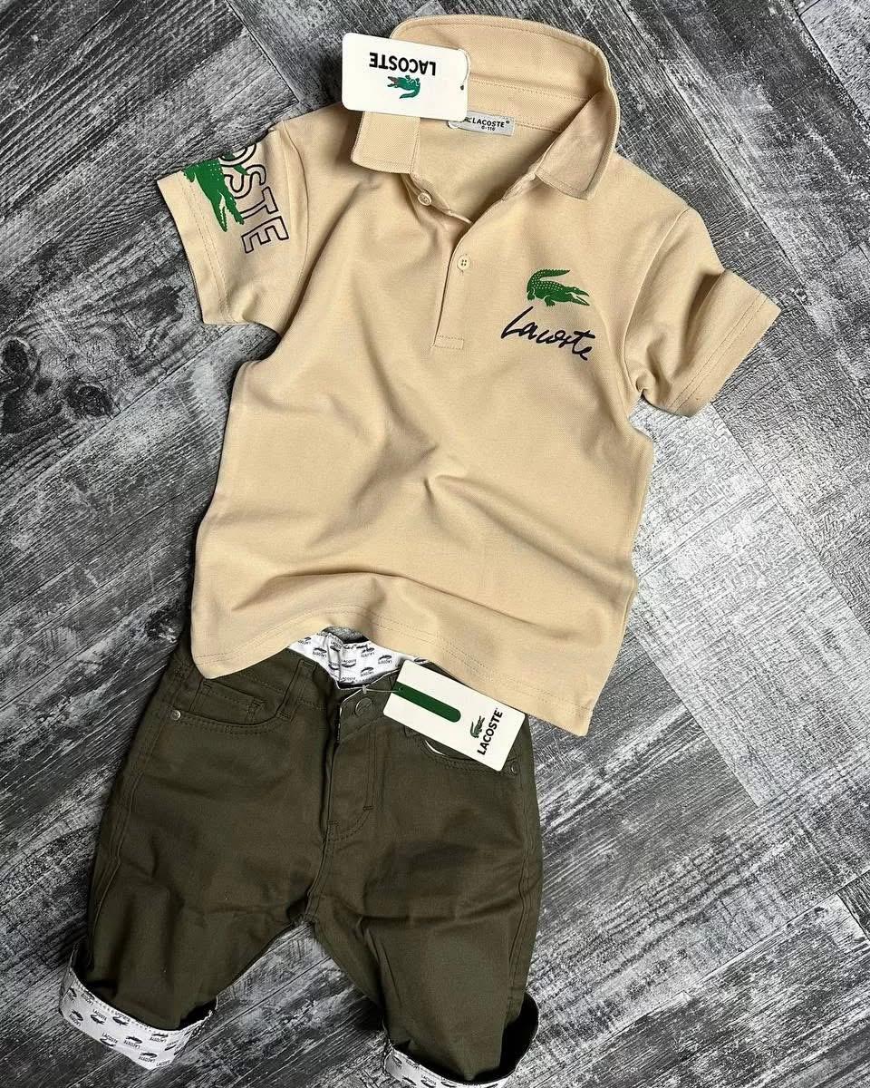 Boys' Classic Polo Shorts Set
