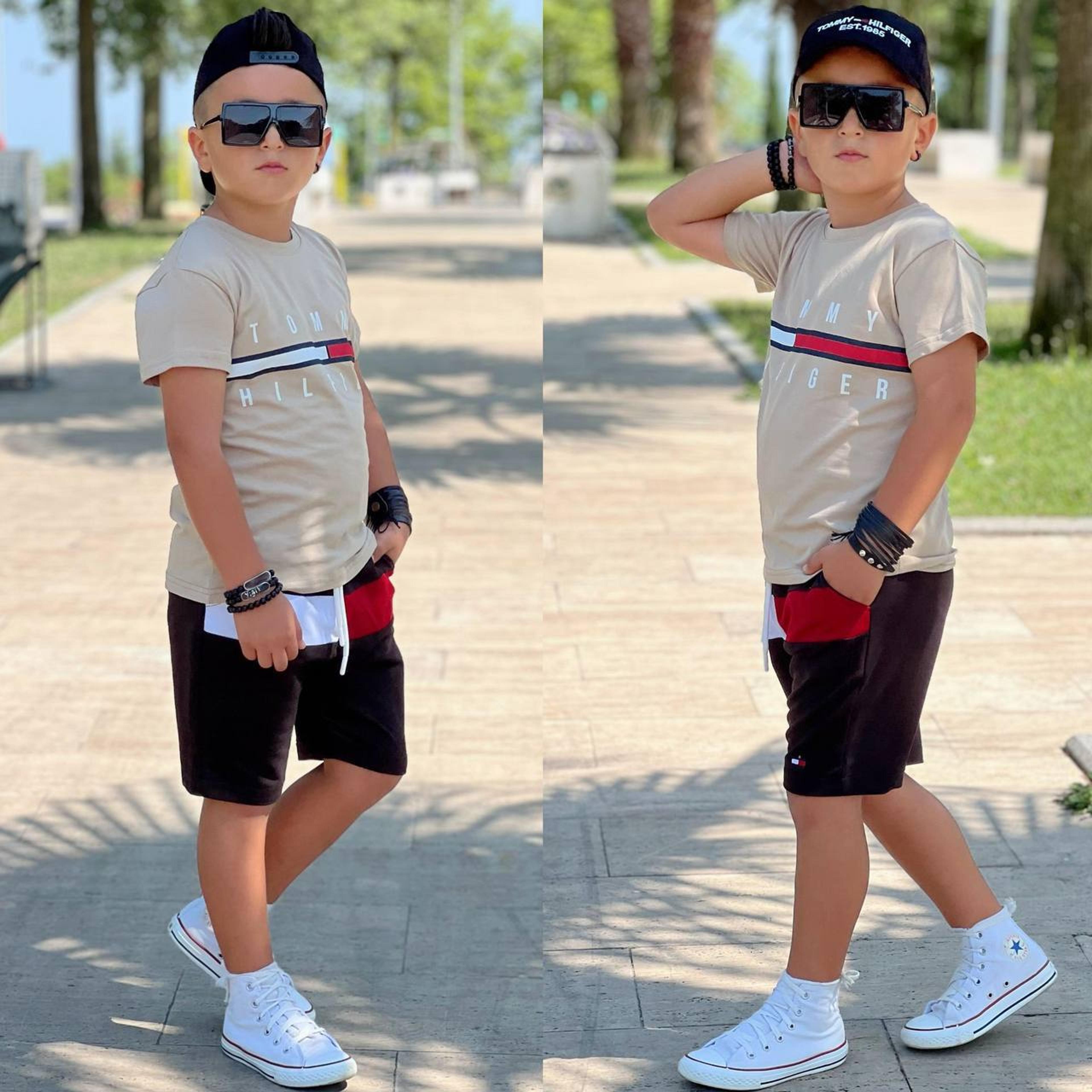 Kids' Classic Casual Shorts Set