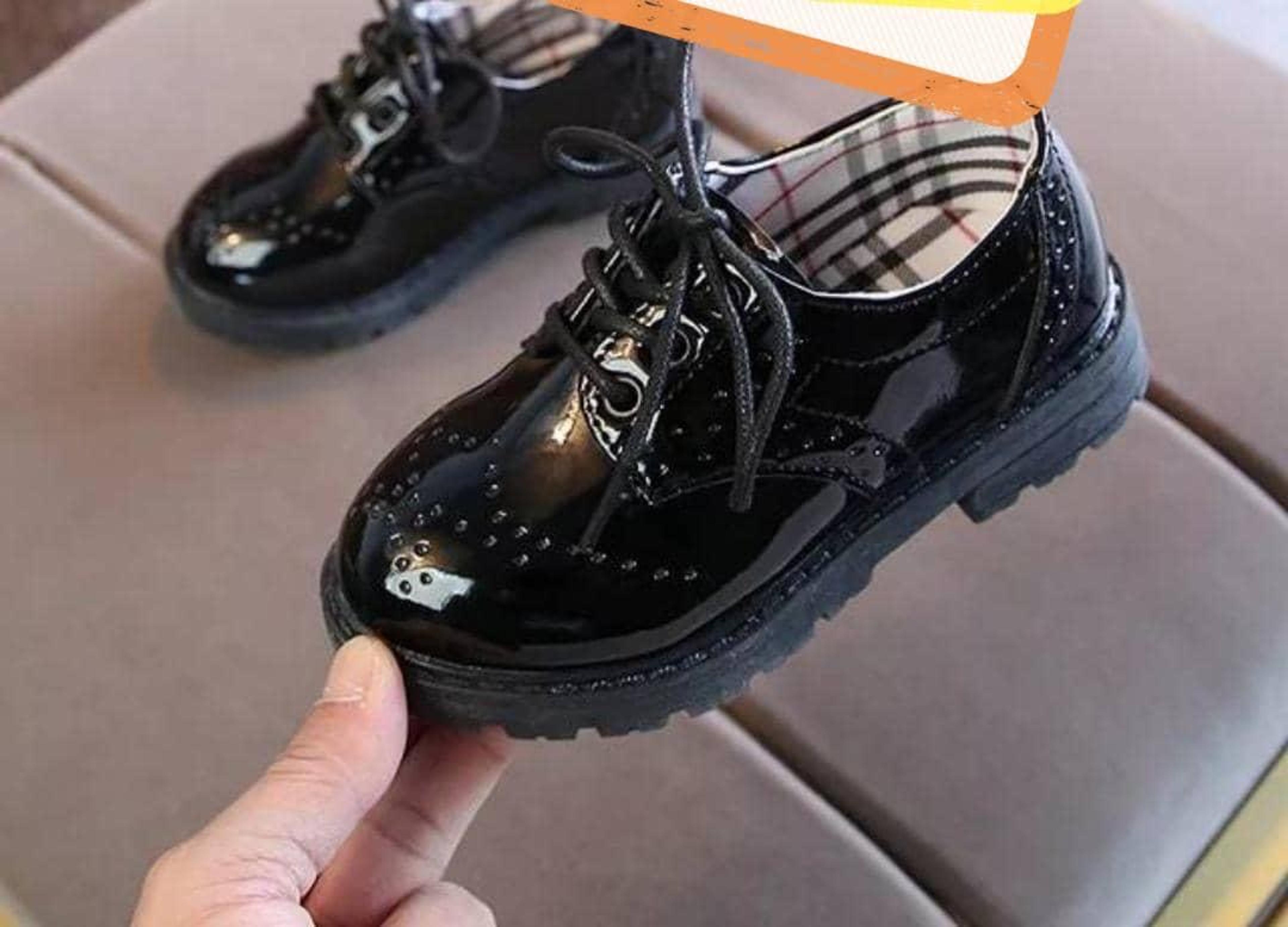 Kids' Black Formal Shoes