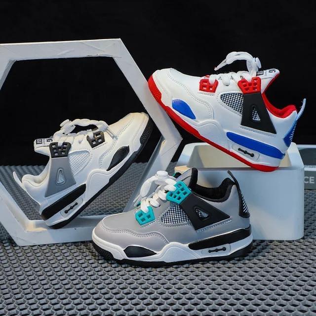 Kids' Colour-Accent Chunky Sneakers