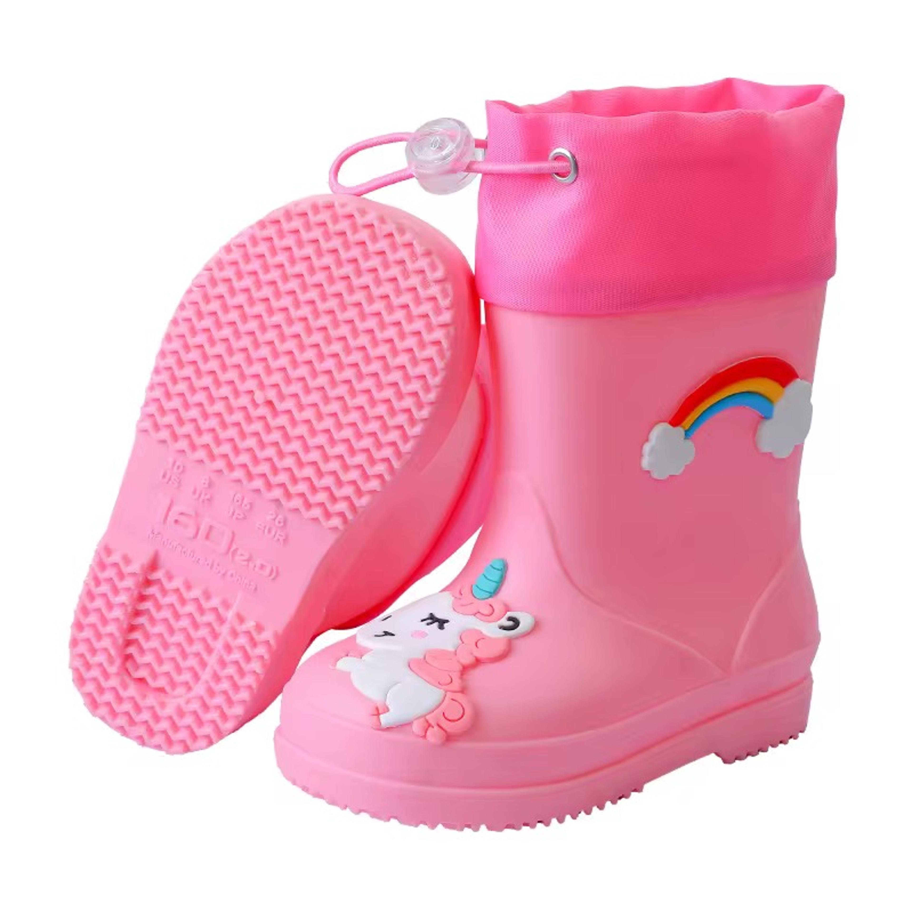 Kids' Waterproof Rain Boots thumbnail 4