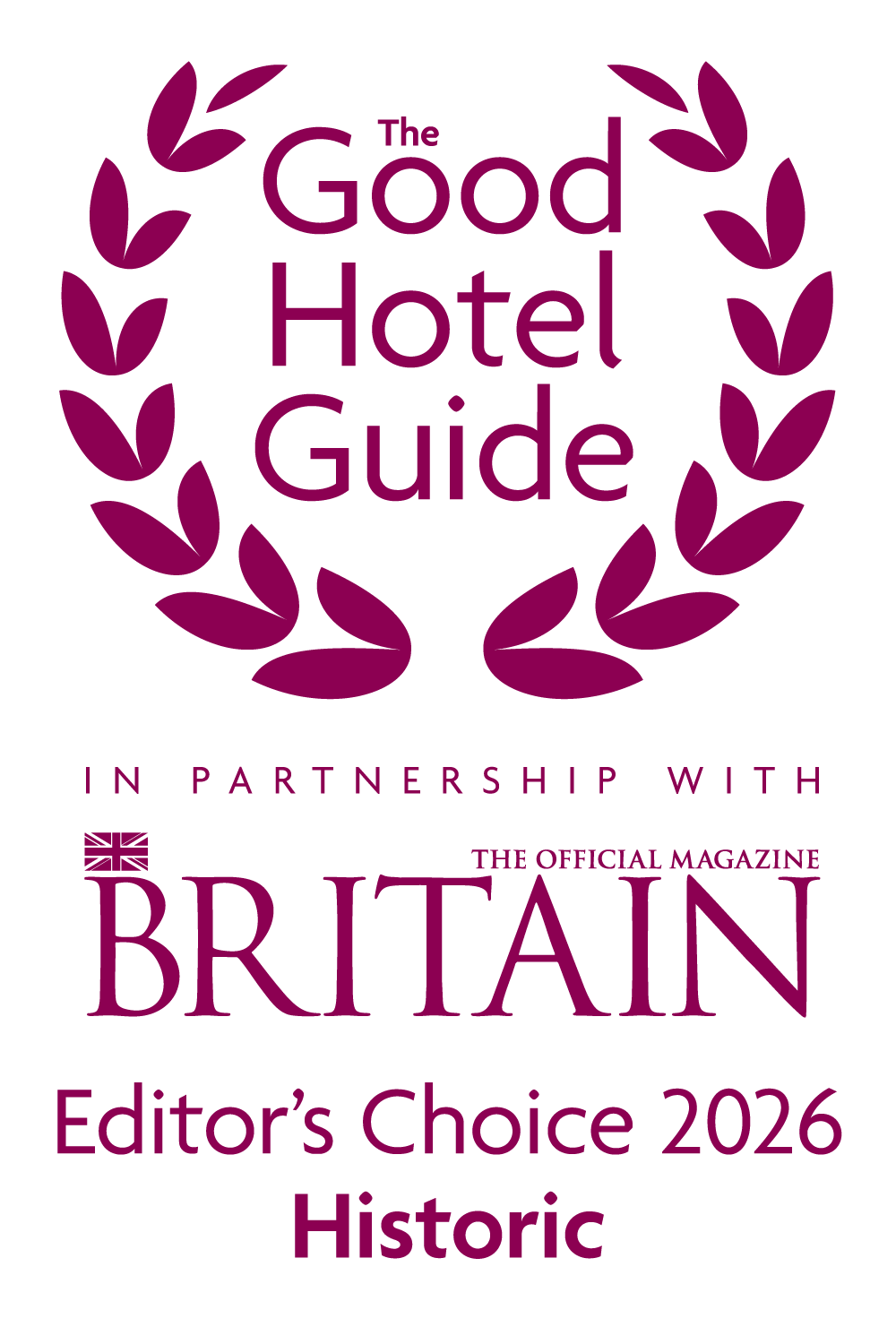 Historic Hotels 2026 in partnership with Britain magazine