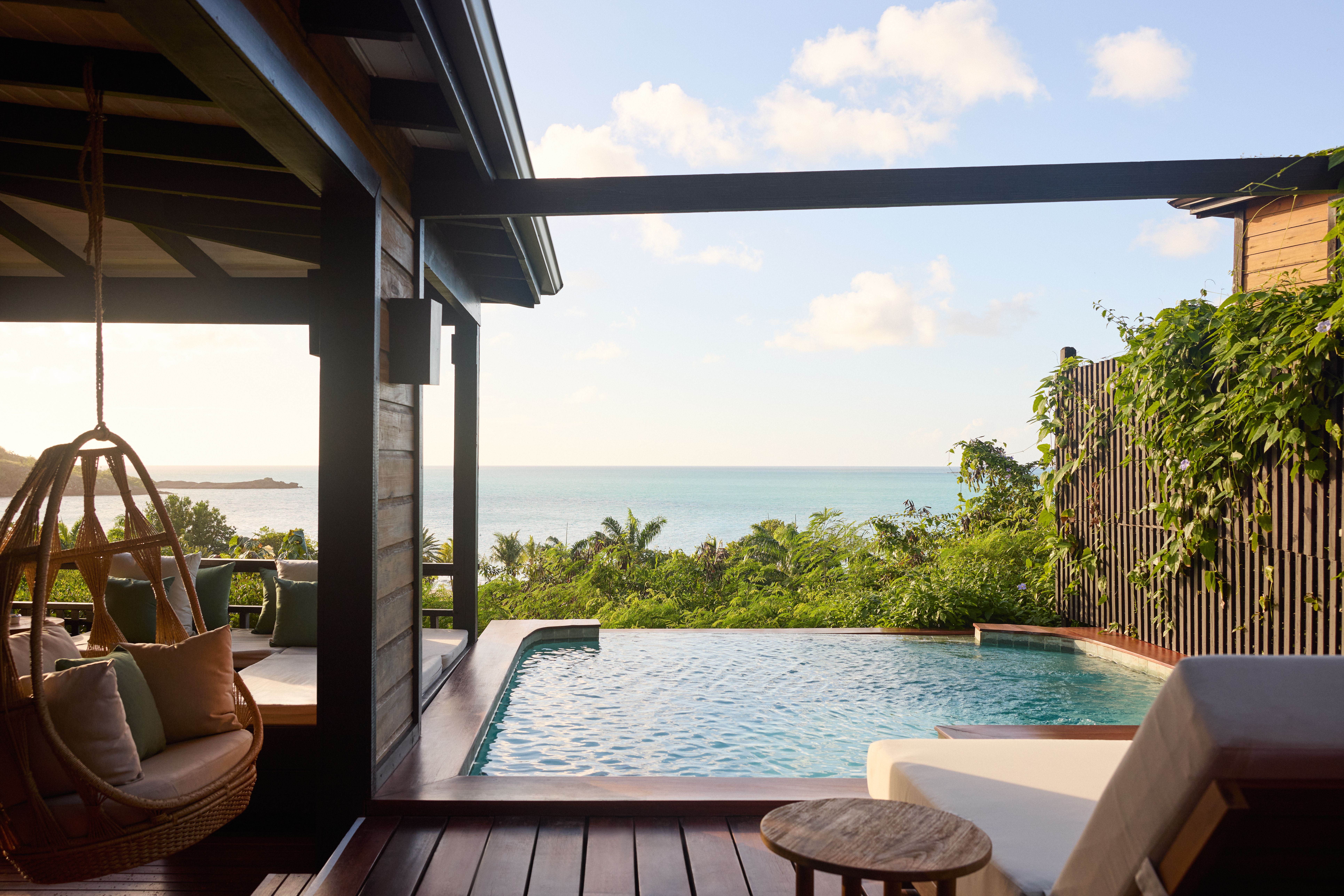 Hermitage Bay, Antigua - HillsidePoolVillaSuitePool-HBHPVS005L