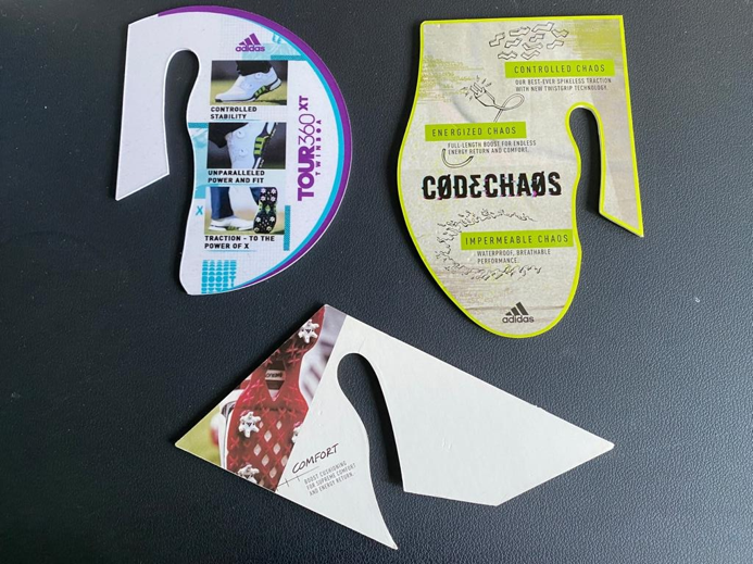shoe tags