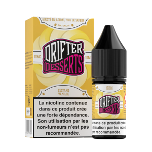 VANILLA CUSTARD NIC SALT DESSERTS SALTS DRIFTER 10ML-0.jpg