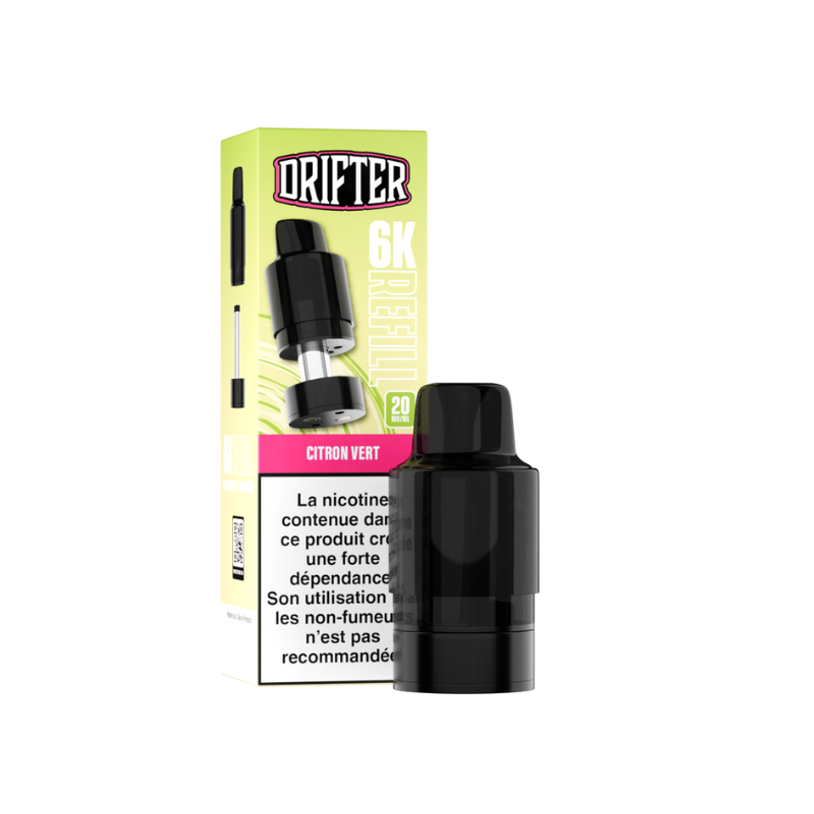 CARTOUCHE DRIFTER BAR 6000 REFILL 10+2ML 20MG DRIFTER-3.jpg