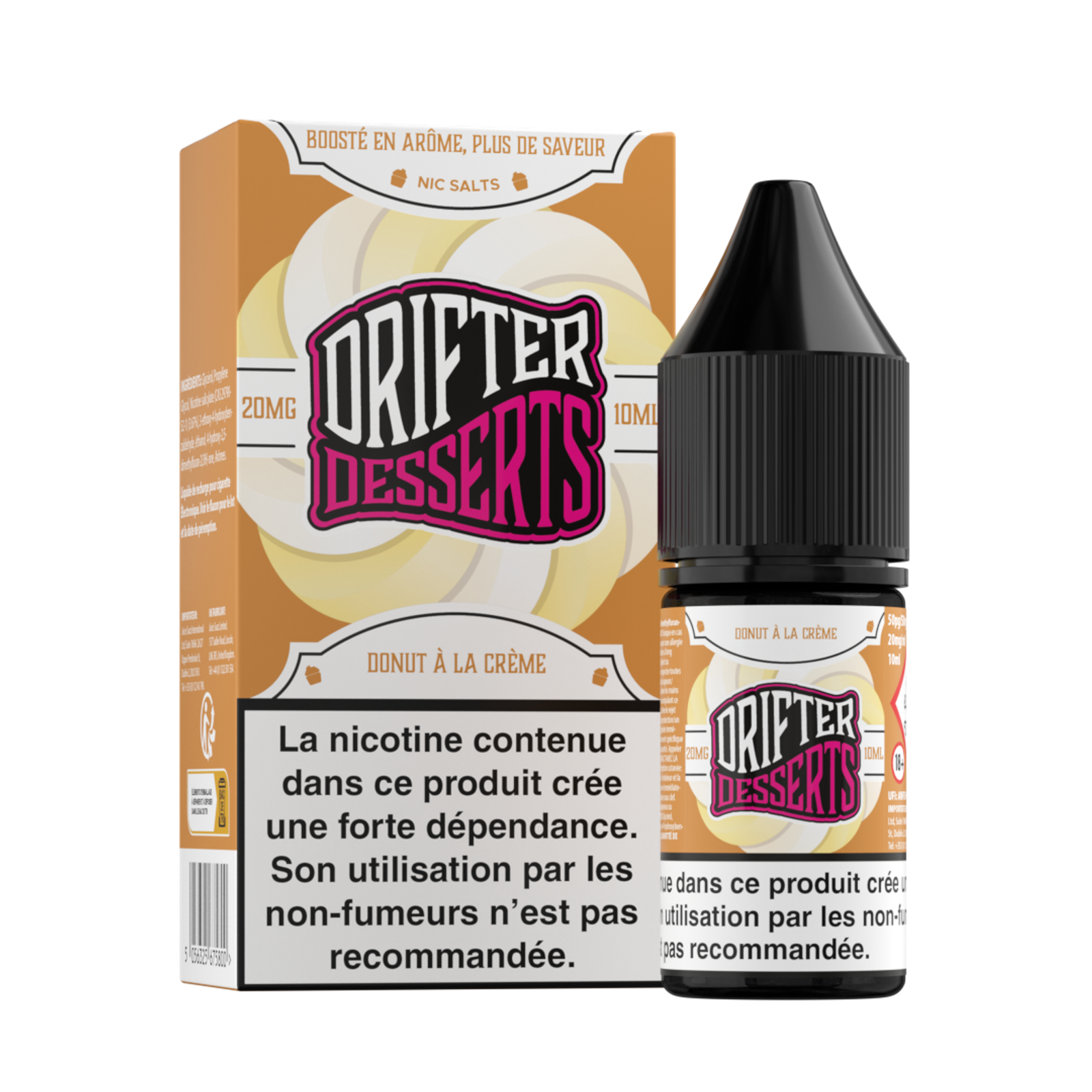 CREAM DONUT NIC SALT DESSERTS SALTS DRIFTER 10ML-1.jpg