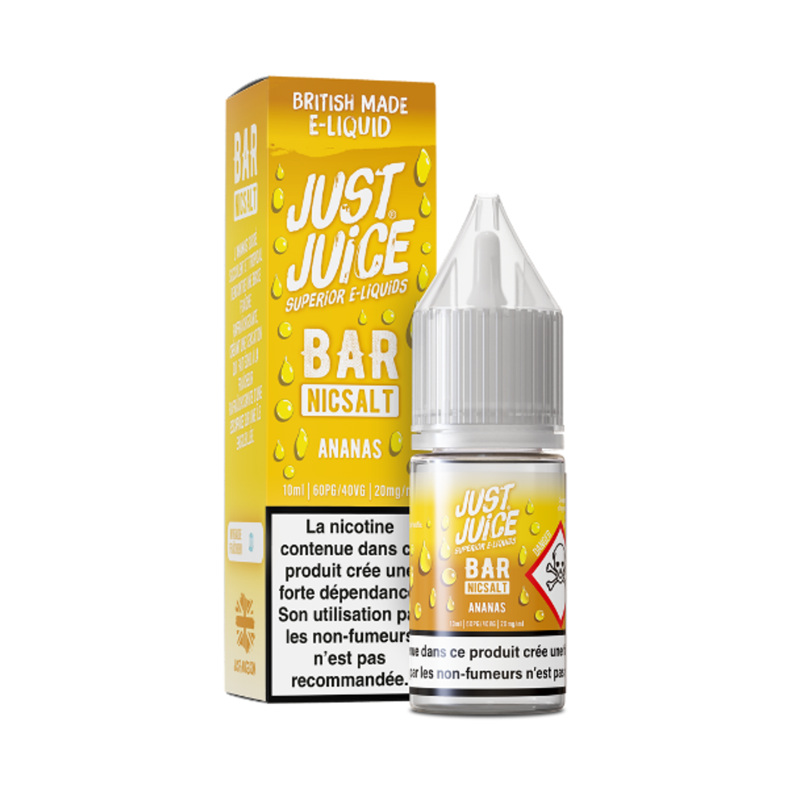 PINEAPPLE NIC SALT BAR NICSALT JUST JUICE 10ML-1.jpg