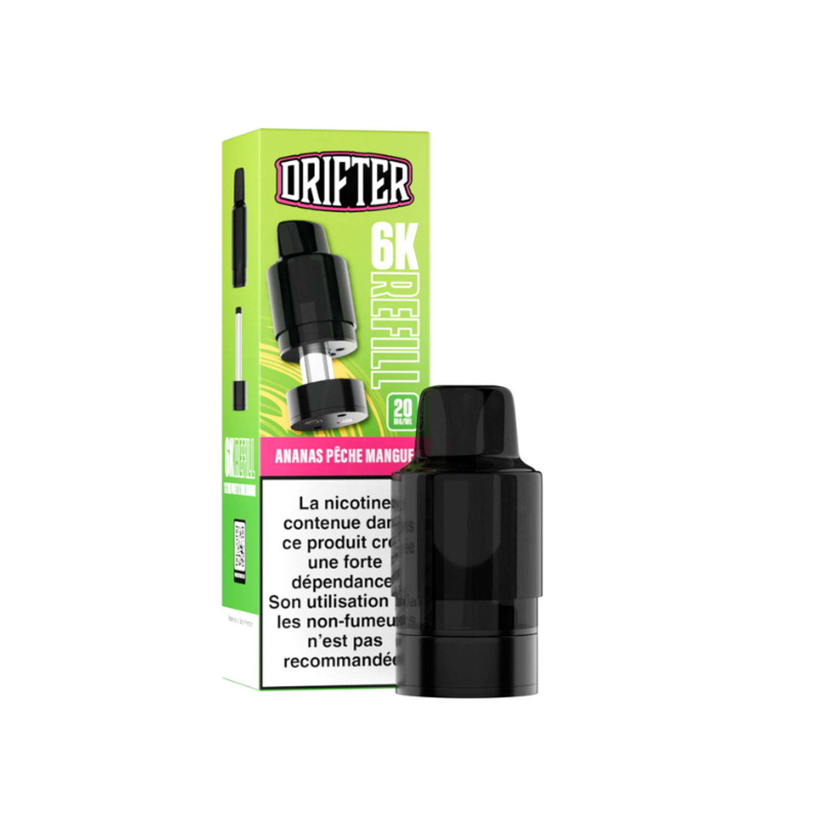 CARTOUCHE DRIFTER BAR 6000 REFILL 10+2ML 20MG DRIFTER-1.jpg