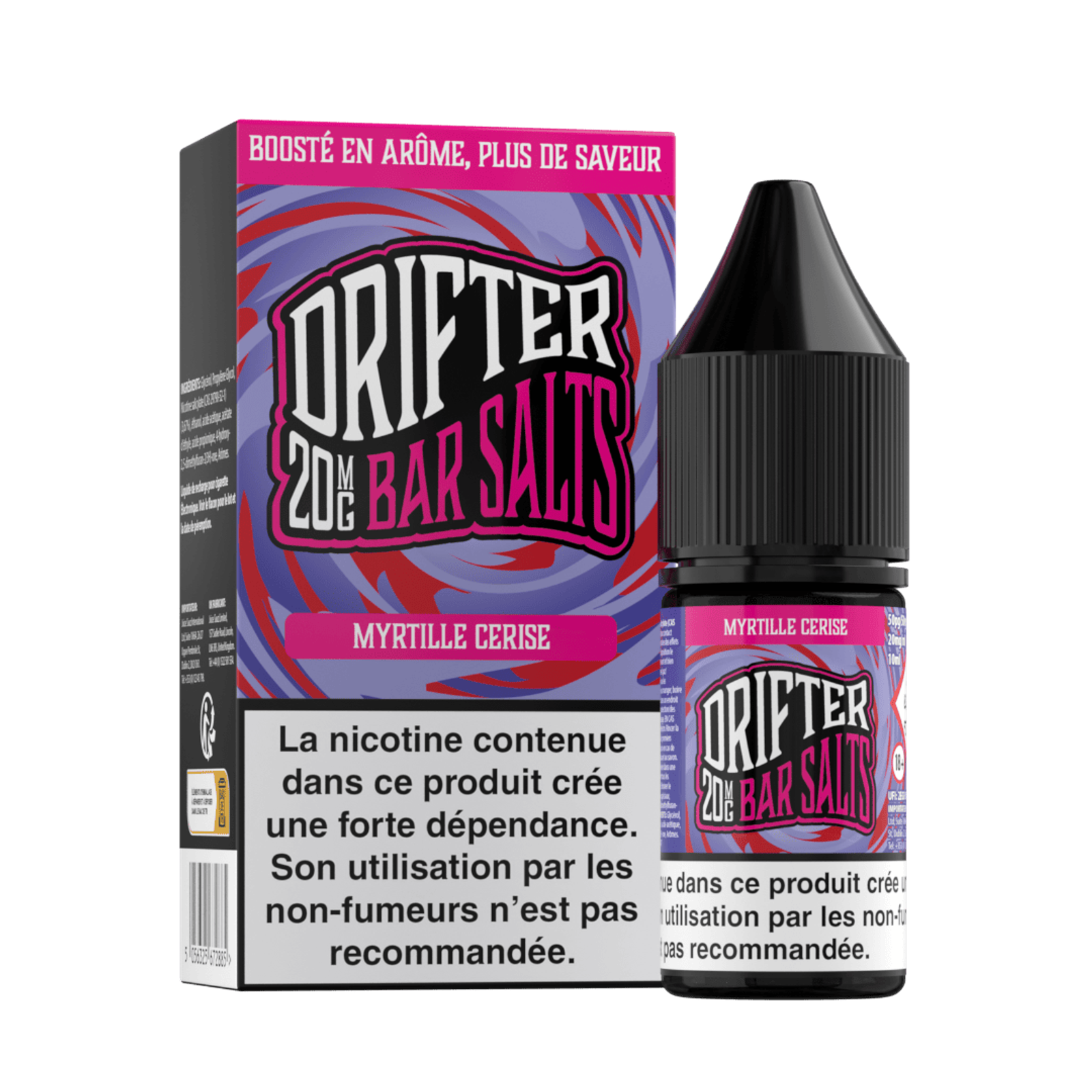 BLUEBERRY CHERRY NIC SALT BAR SALTS DRIFTER 10ML-1.jpg