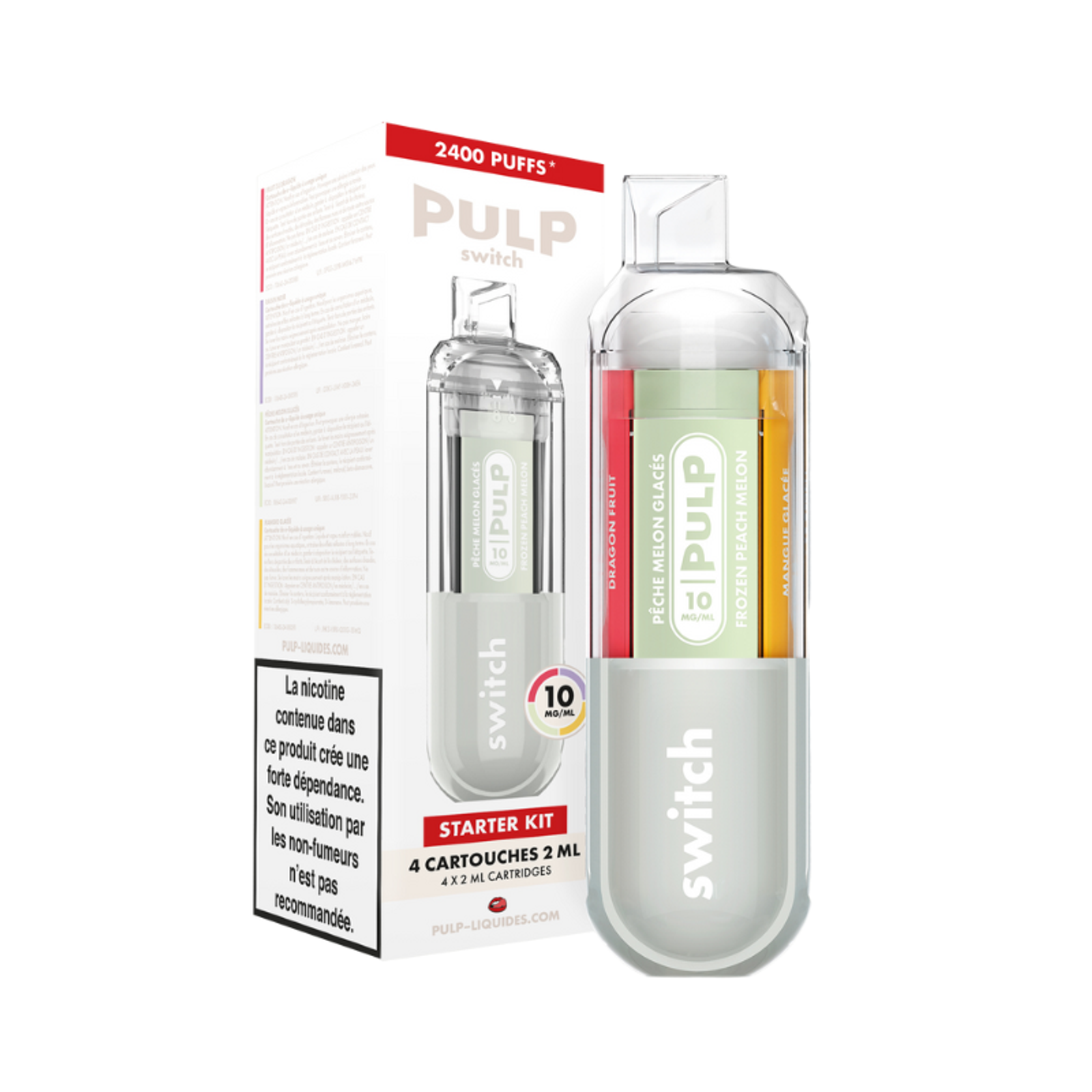 KIT LE POD SWITCH 2400 4EN1 (+ POD 2ML 20MG) GRIS PULP-1.jpg