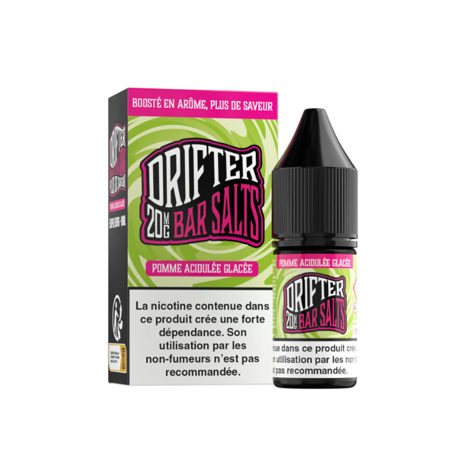 POMME ACIDULEE GLACEE NIC SALT BAR SALTS DRIFTER 10ML-1.jpg