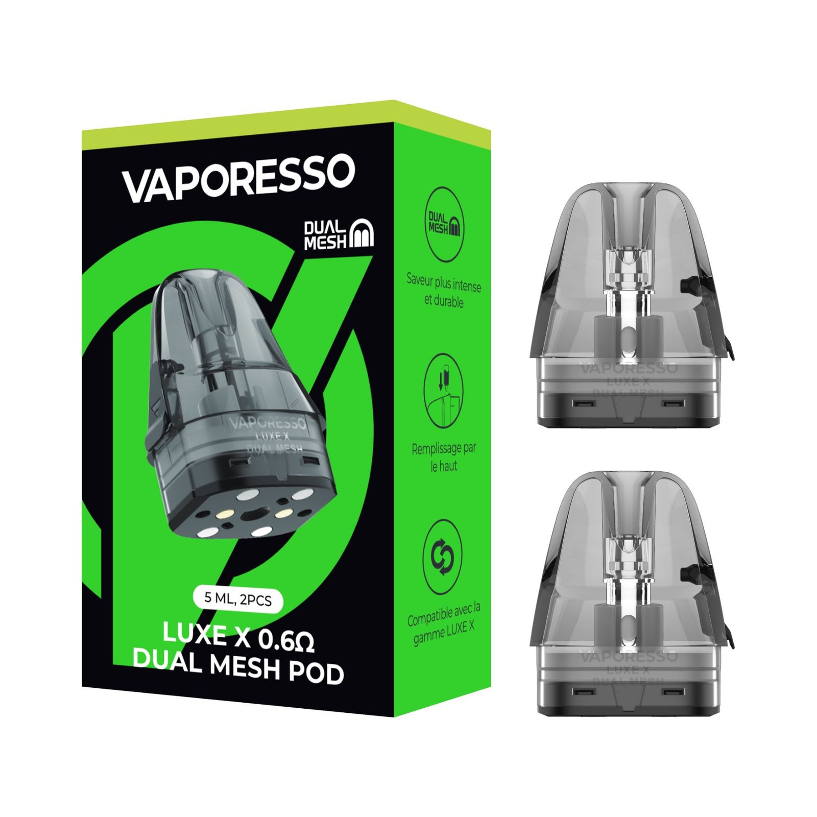 PACK OF 2 CARTRIDGES 5ML DUAL MESH LUXE X VAPORESSO-1.jpg