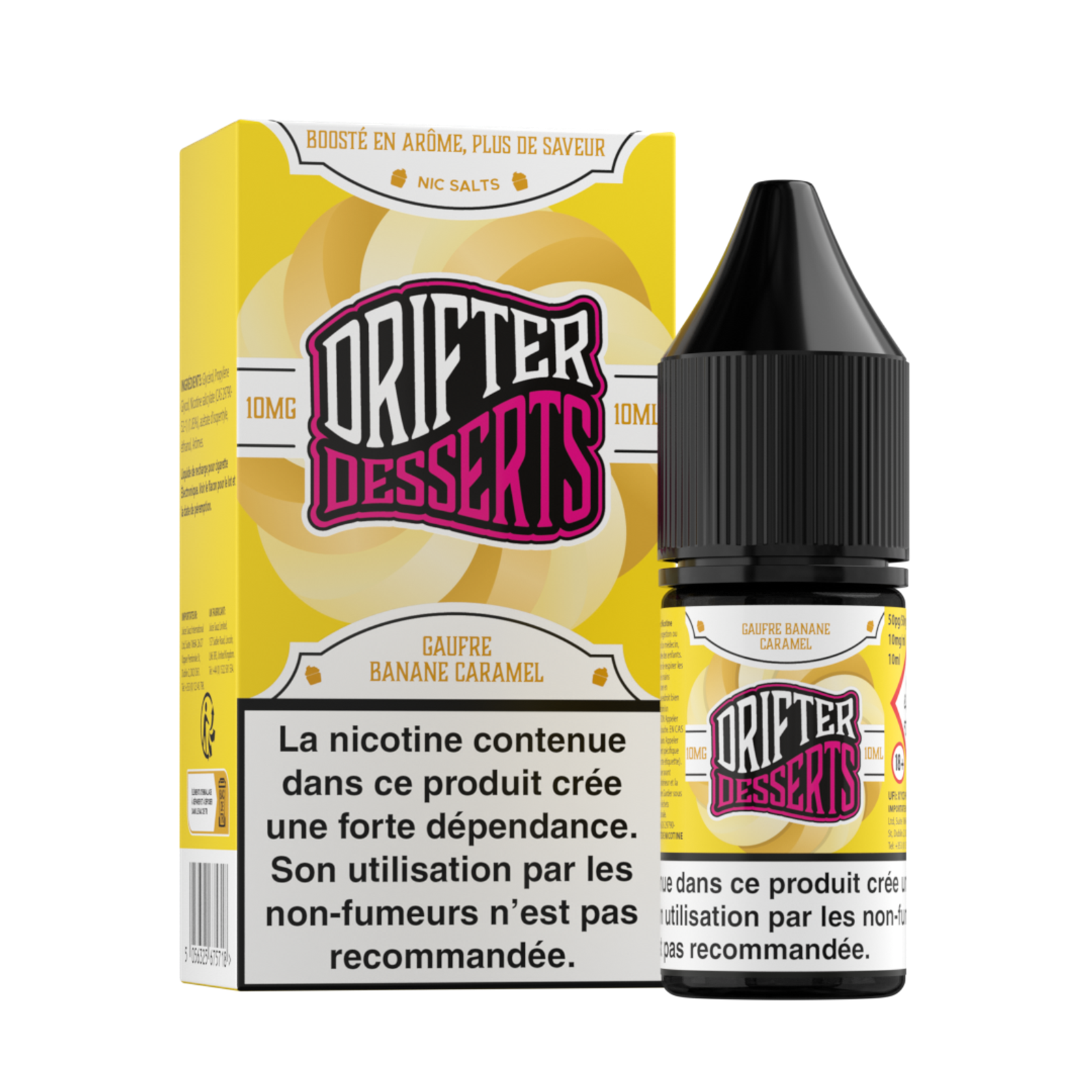 BANANA CARAMEL WAFFLE NIC SALT DESSERTS SALTS DRIFTER 10ML-0.jpg