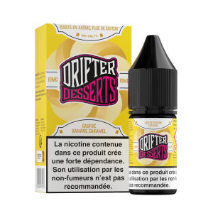 BANANA CARAMEL WAFFLE NIC SALT DESSERTS SALTS DRIFTER 10ML-0.jpg