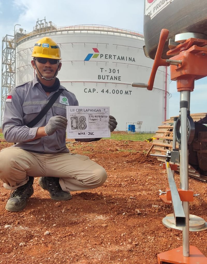 California Bearing Ratio (CBR) - Tuban