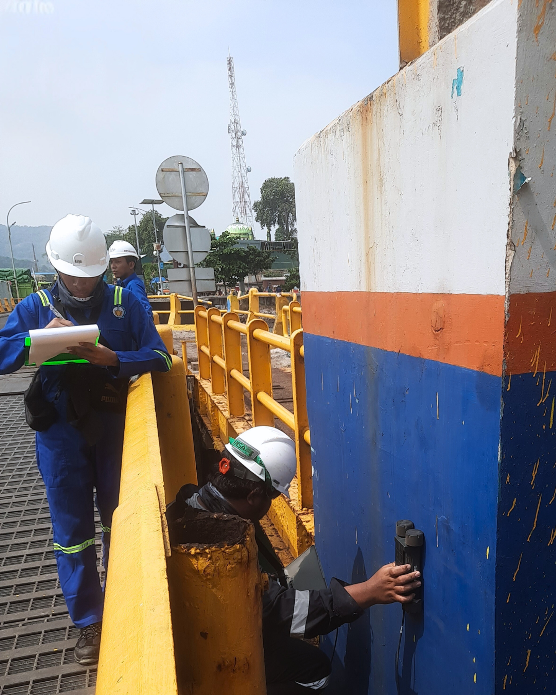 Non-Destructive Test (NDT) - Pelabuhan Merak