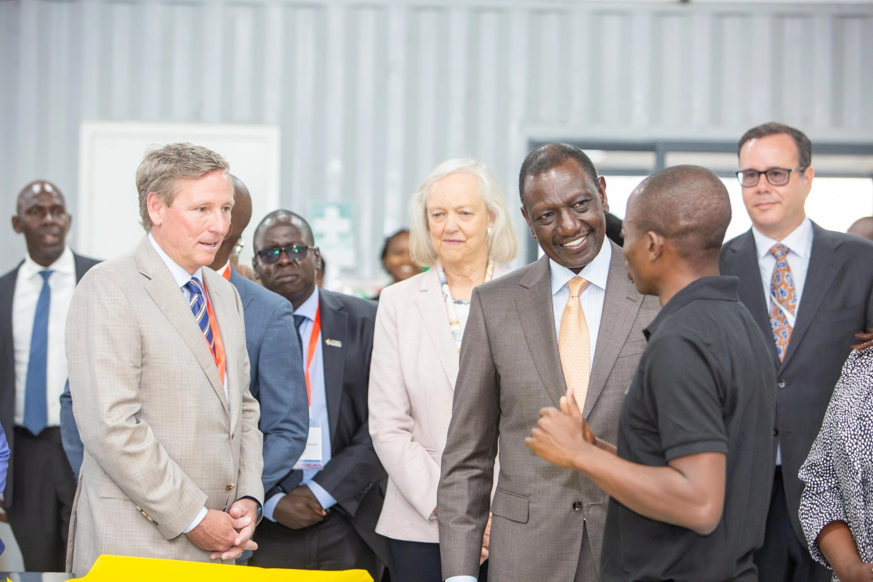 Guests attending the official launch of the Nexgen Packaging facility in Athi River.