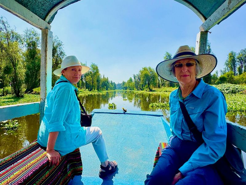 Prehispanic Xochimilco: Sailing, chinampas, axolotls and bird watching