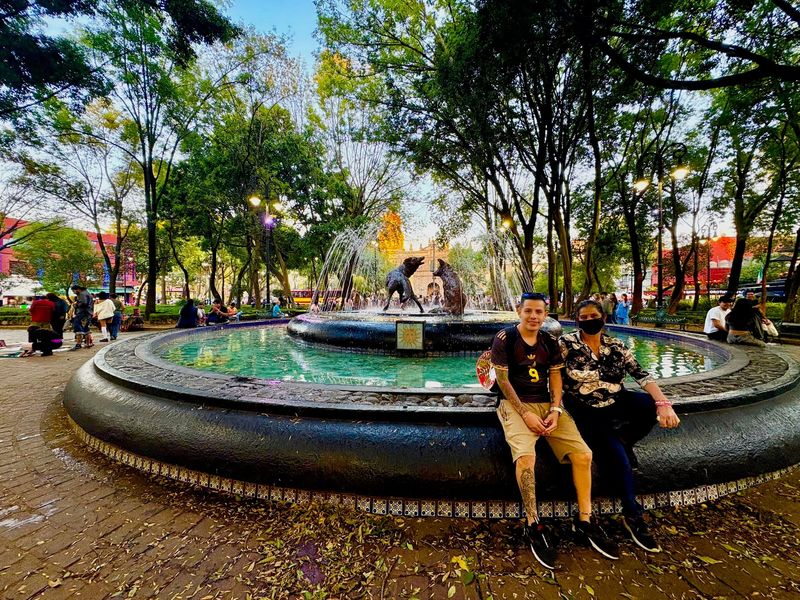 The bohemian neighborhood of Coyoacan