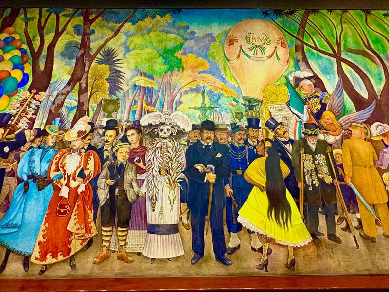 Diego Rivera’s murals, hidden treasures