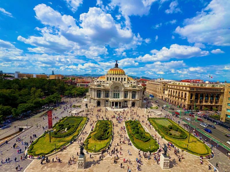 Mexico City Historic Center and Bellas Artes
