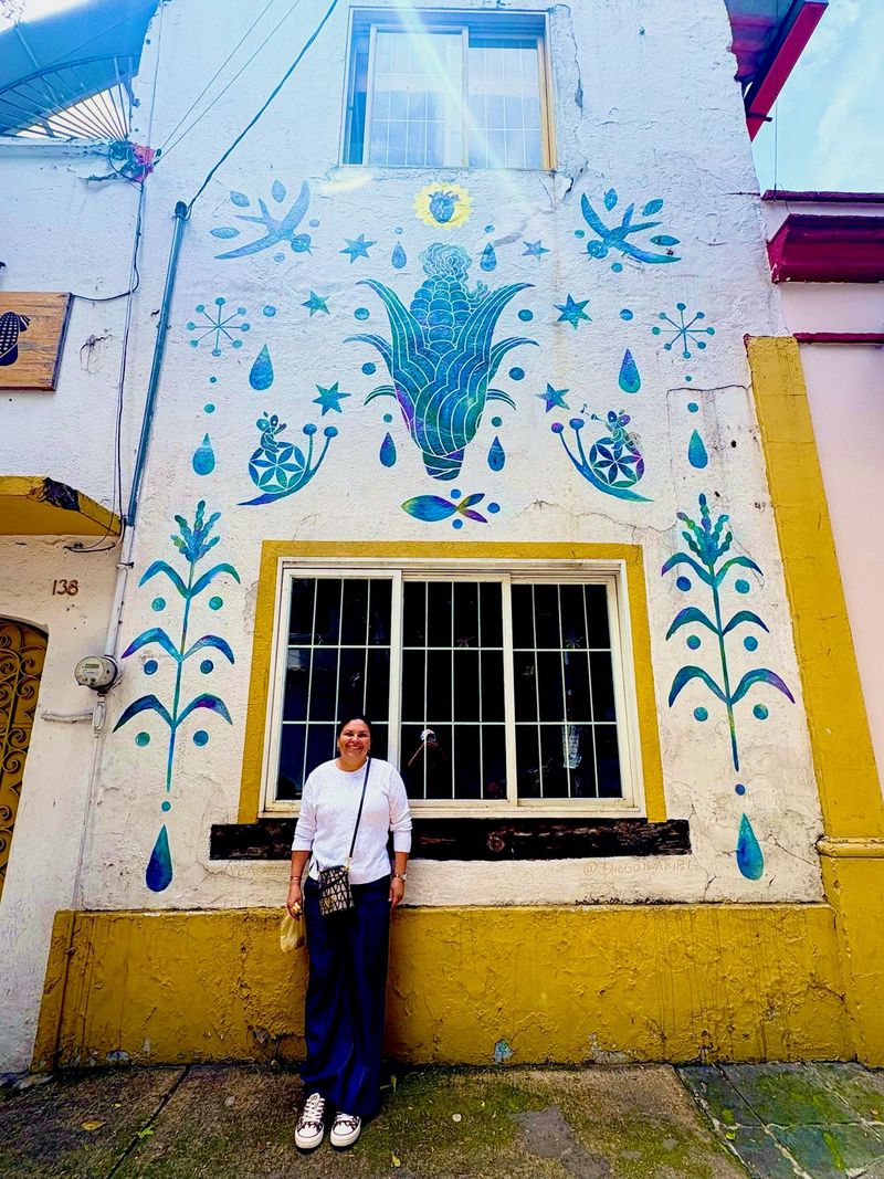 The bohemian neighborhood of Coyoacan