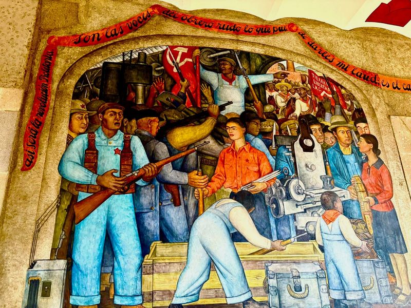 Diego Rivera’s murals, hidden treasures