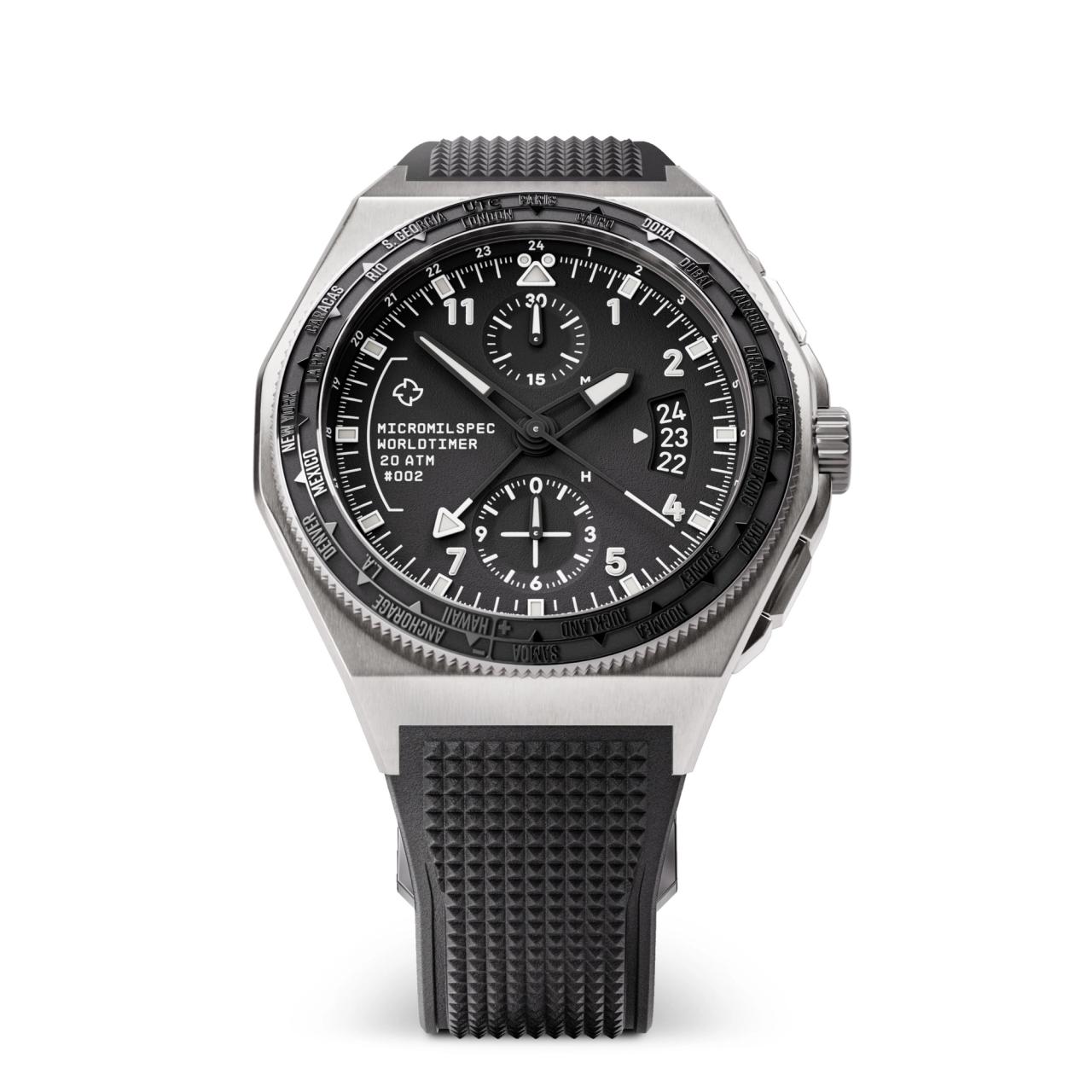 Reloj MICROMILSPEC PILOT WORLDTIMER Reloj MICROMILSPEC PILOT WORLDTIMER