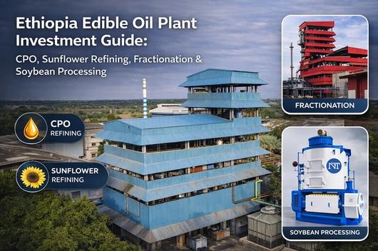 Ethiopia Edible Oil Plant Investment Guide: CPO, Sunflower Refining, Fractionation & Soybean Processing