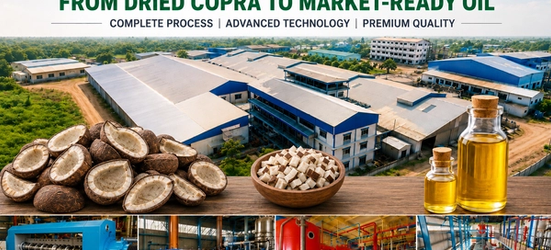 Copra Oil Production: From Dried Copra to Market-Ready Oil