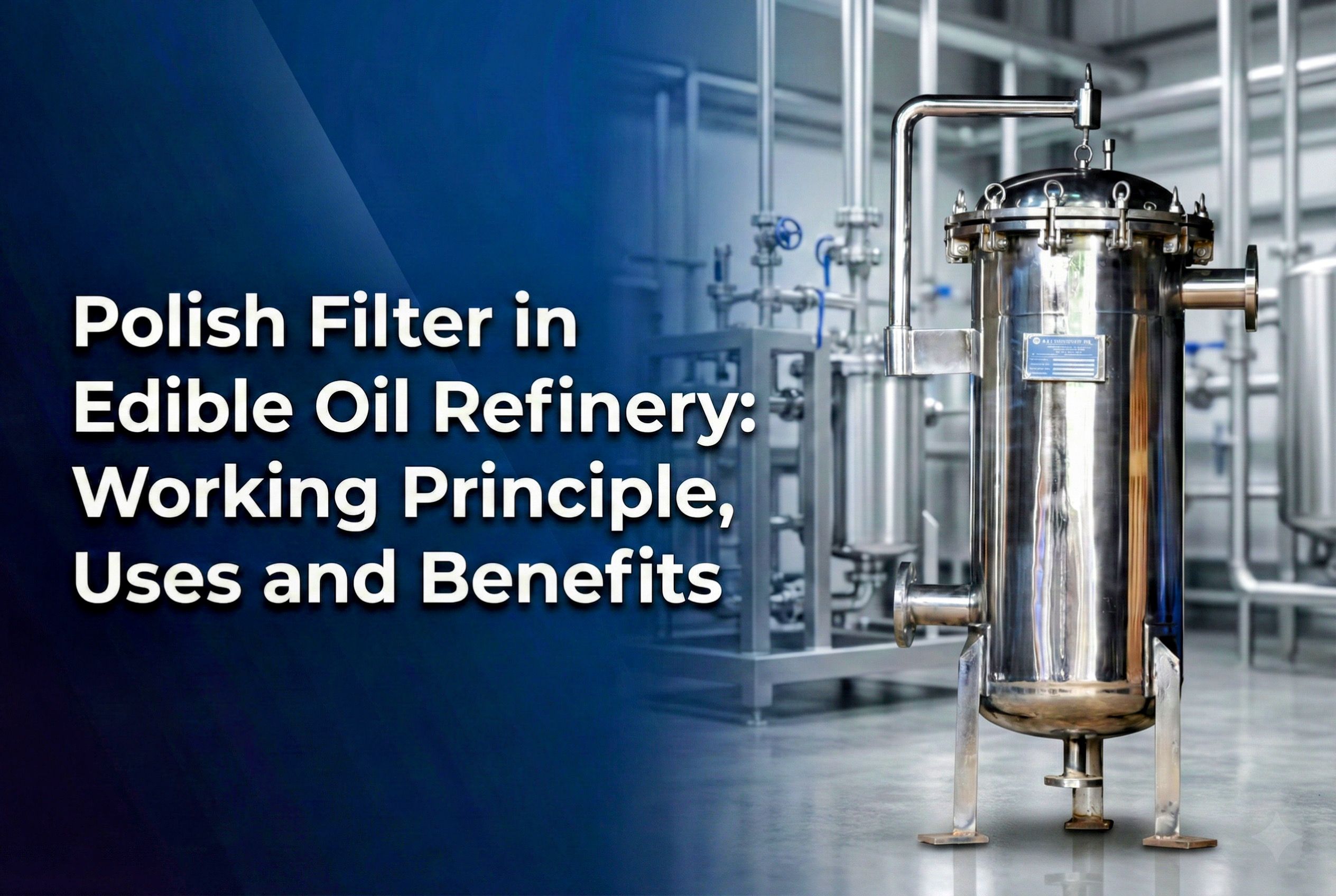 Polish Filter in Edible Oil Refinery: Working Principle, Uses and Benefits