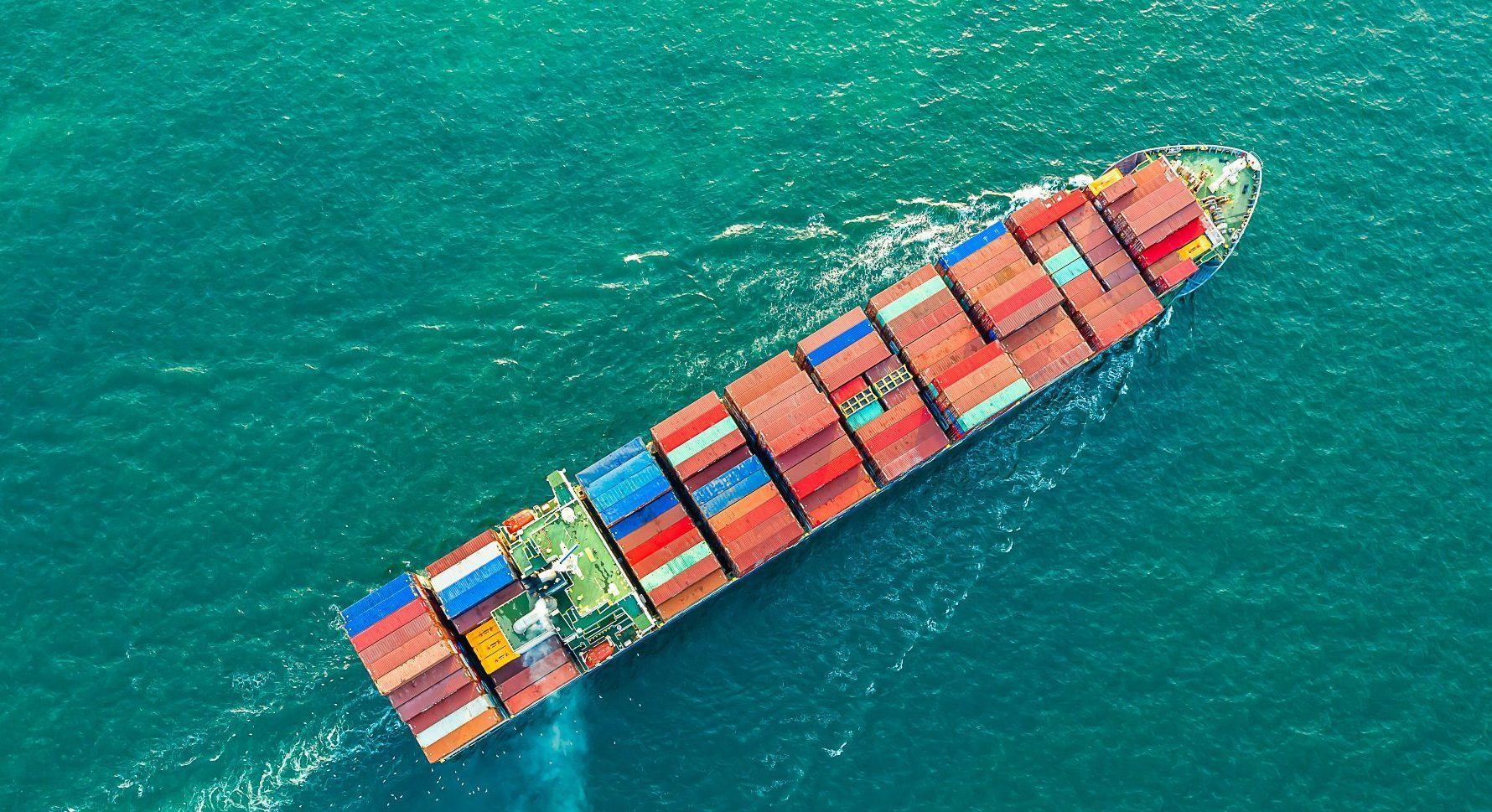 cargo ship carrying container for business import and export logistic supply chain,sea freight