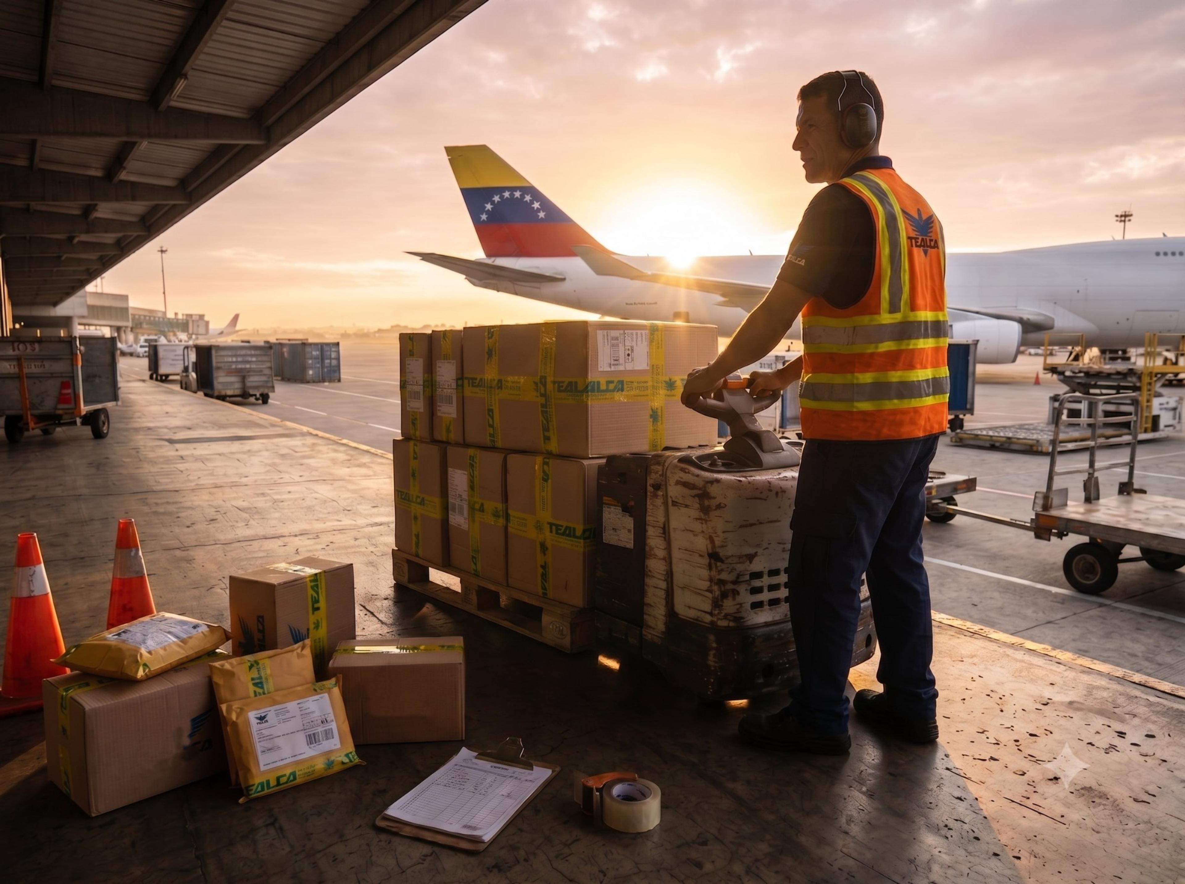 Envios aéreos a Venezuela