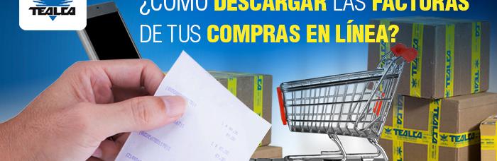 Facturas de compras en línea