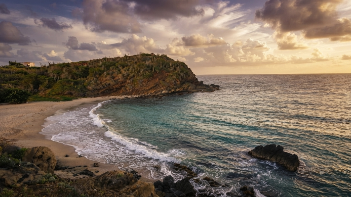Playa El Ángel, Nueva Esparta, Venezuela