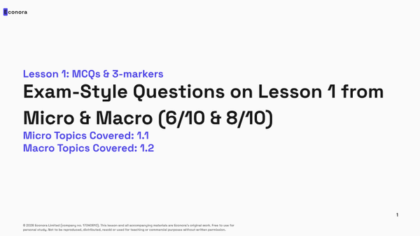 AQA AS Exam Technique Lesson 1