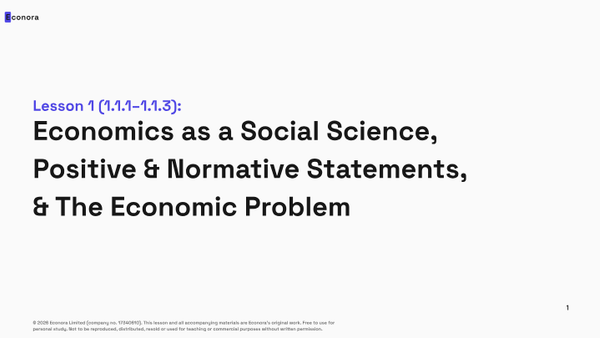Edexcel A Theme 1 Lesson 1