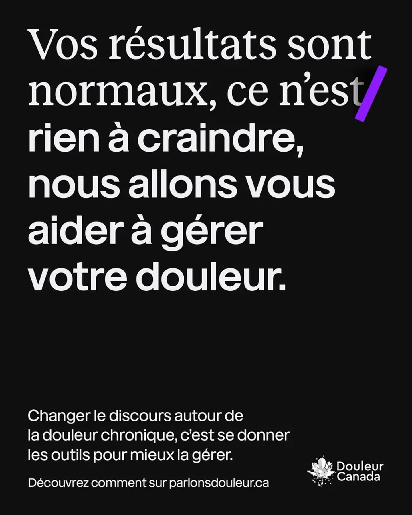 French campaign social post.