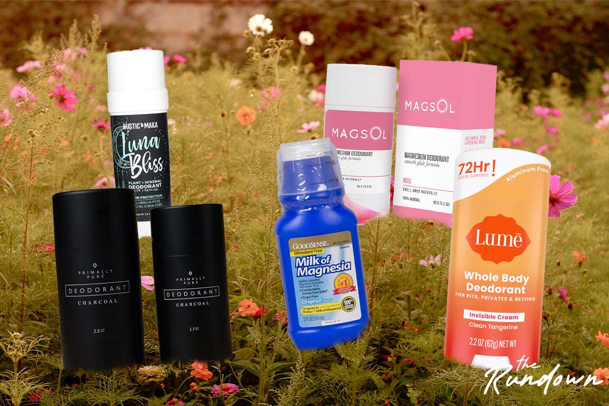 Five Best All-Natural Deodorants for Moms