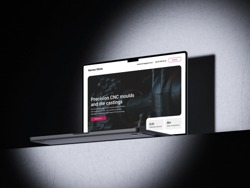 Nemes Minta Kft - Small Business Web Design