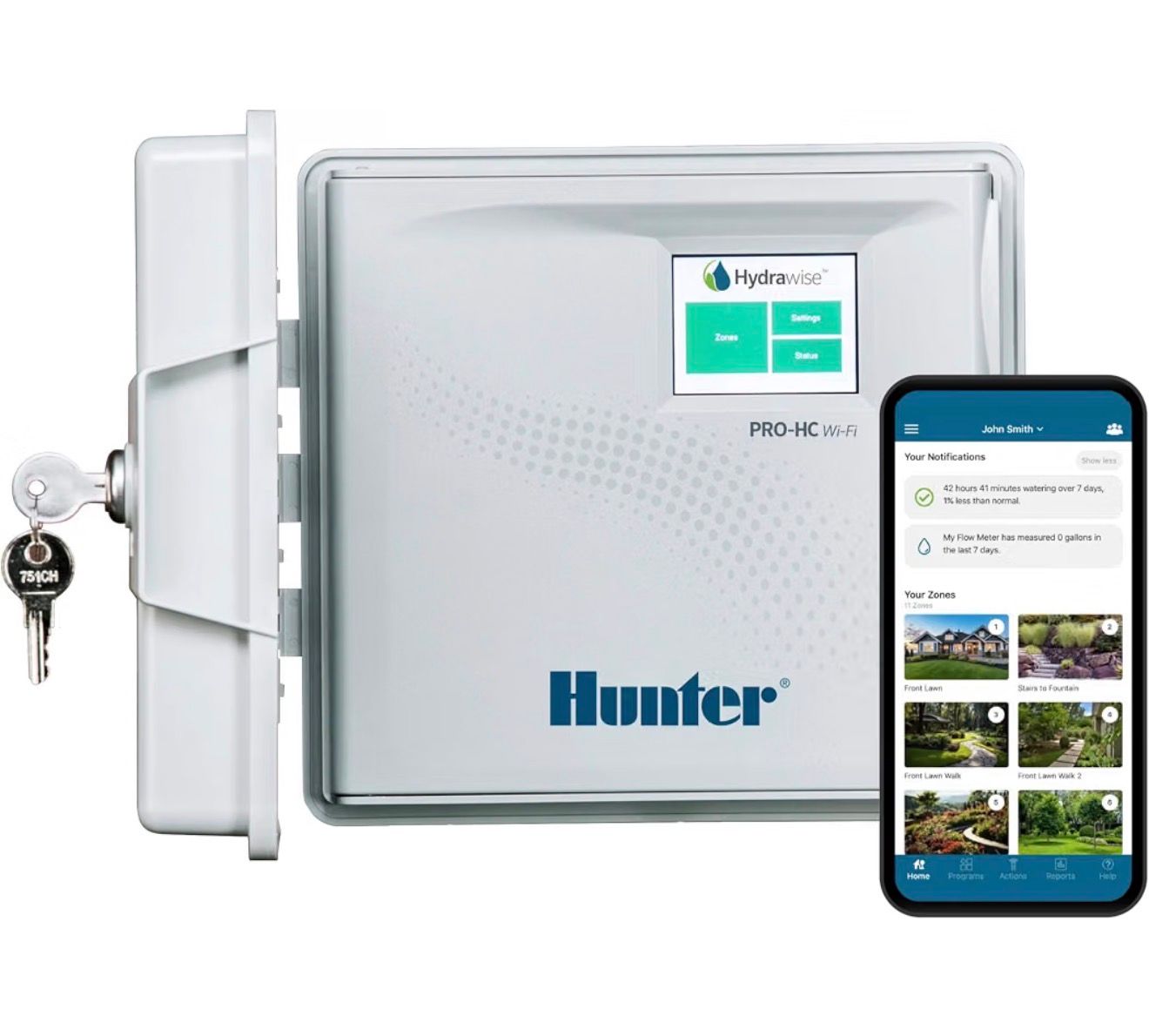 Hunter WiFi controller