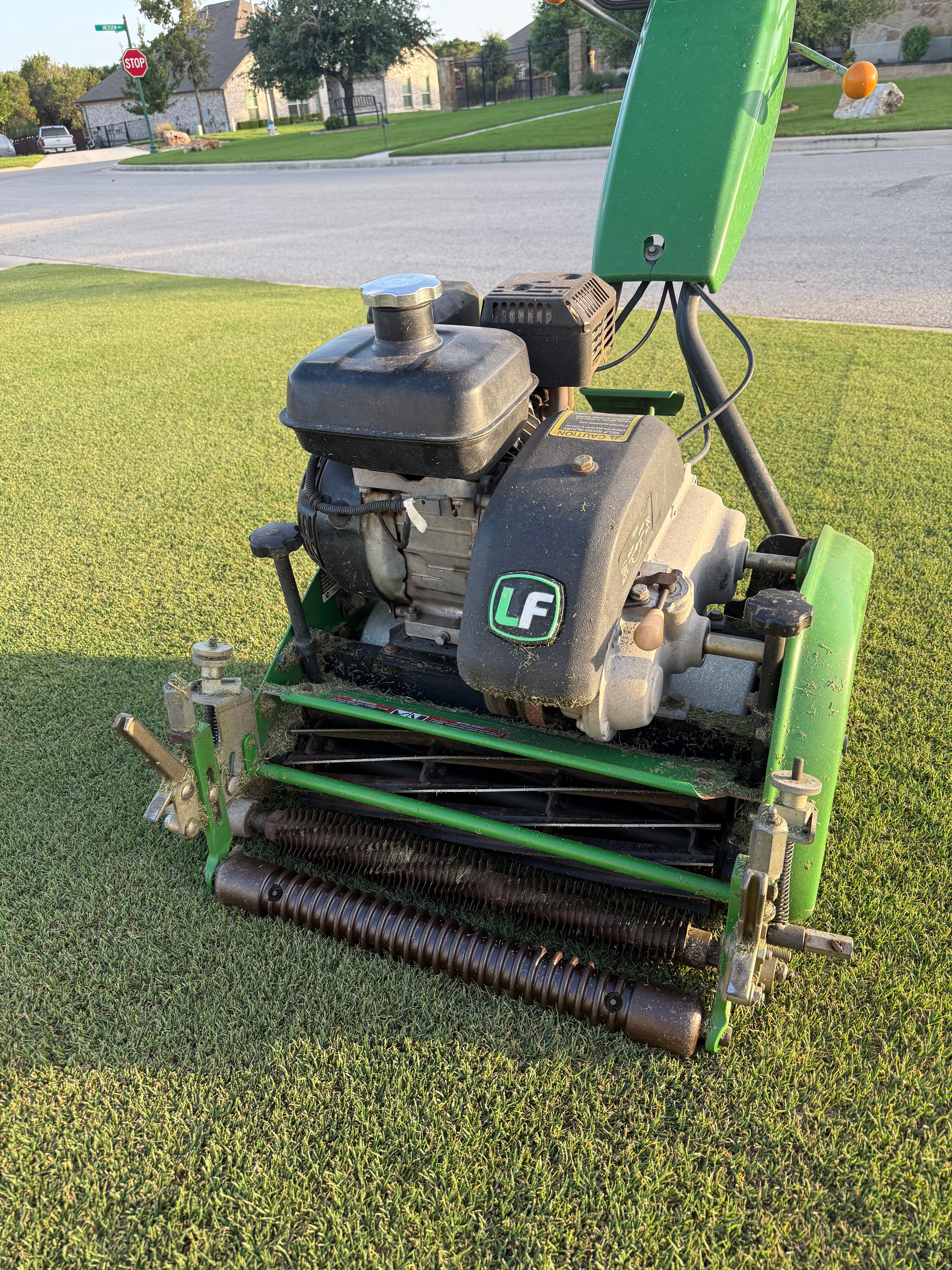 John Deere reel mower